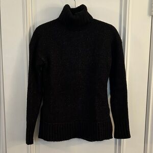 Everlane The Cloud Turtleneck Sweater Heathered Black